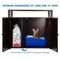 Arf Pets Cat Litter Box Enclosure, Furniture Large Box House with Table APCATBXLG - alternate 4